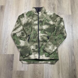Browning Jacket Mens Small Camo Softshell Full Zip Hells Canyon Speed Hunting